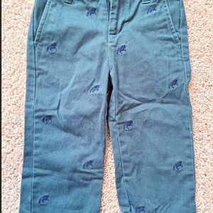 24m Janie and Jack Embroidered Pants
